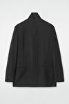 STAND-COLLAR WOOL BLAZER | COS UK