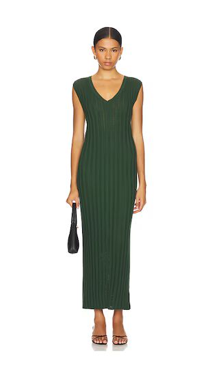 Christine Maxi Dress in Forest | Dark Green Dress | Emerald Green Dress | Revolve Clothing (Global)