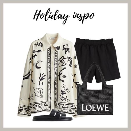 Holiday, beach bag, Loewe, sandals 

#LTKuk #LTKeurope #LTKsummer