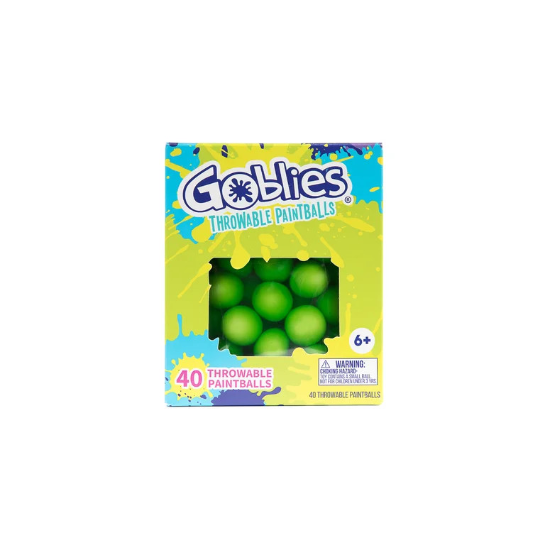 Goblies Throwable Paintballs Green 40 CT | Walmart (US)