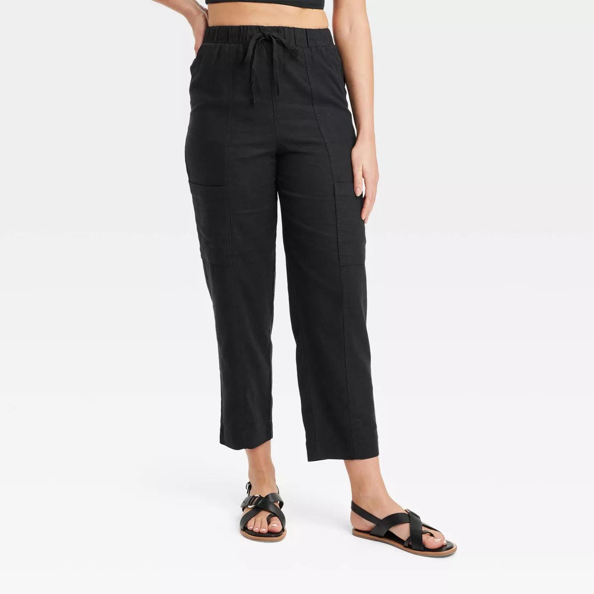Women's High-Rise Pull-On Tapered Pants - Universal Thread™ | Target