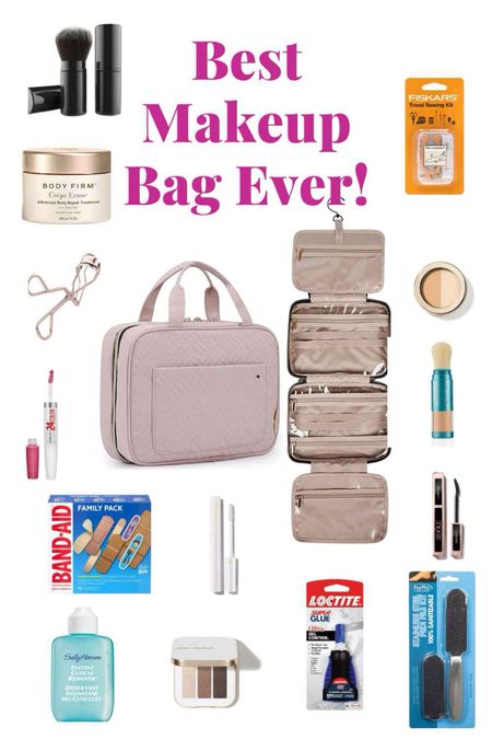 Share this one with your gal pal who gets really stressed out by packing! Here’s EVERYTHING you could possibly need to pack in your travel makeup case! From makeup, to brushes, to Tidesticks and more! I’ve got you!
#traveltips #travelmakeupbag #travelmakeup #flawless #capturetotale #sallyhansen #travelbottle #summervibes #vacation #downywrinklereleaser #packinghacks #packingtips #packingideas 
#ltkbeauty

#LTKFindsUnder50 #LTKSaleAlert #LTKTravel