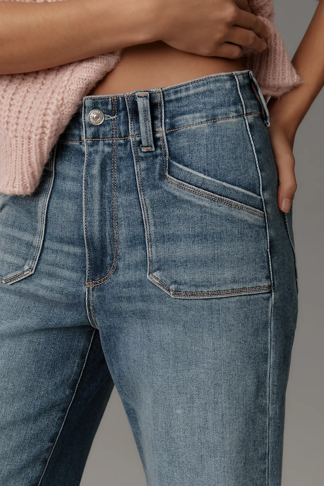 PAIGE Anessa High-Rise Wide-Leg Jeans | Anthropologie (US)