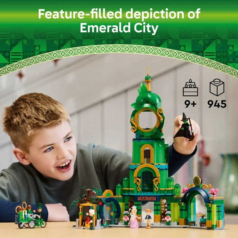 LEGO Wicked Welcome to Emerald City Building Toy - Wicked Toy For Kids, Ages 9+ - Gift for Girls ... | Walmart (US)