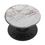 Colour: grey marble PopSockets Swappable PopGrip | Amazon (US)