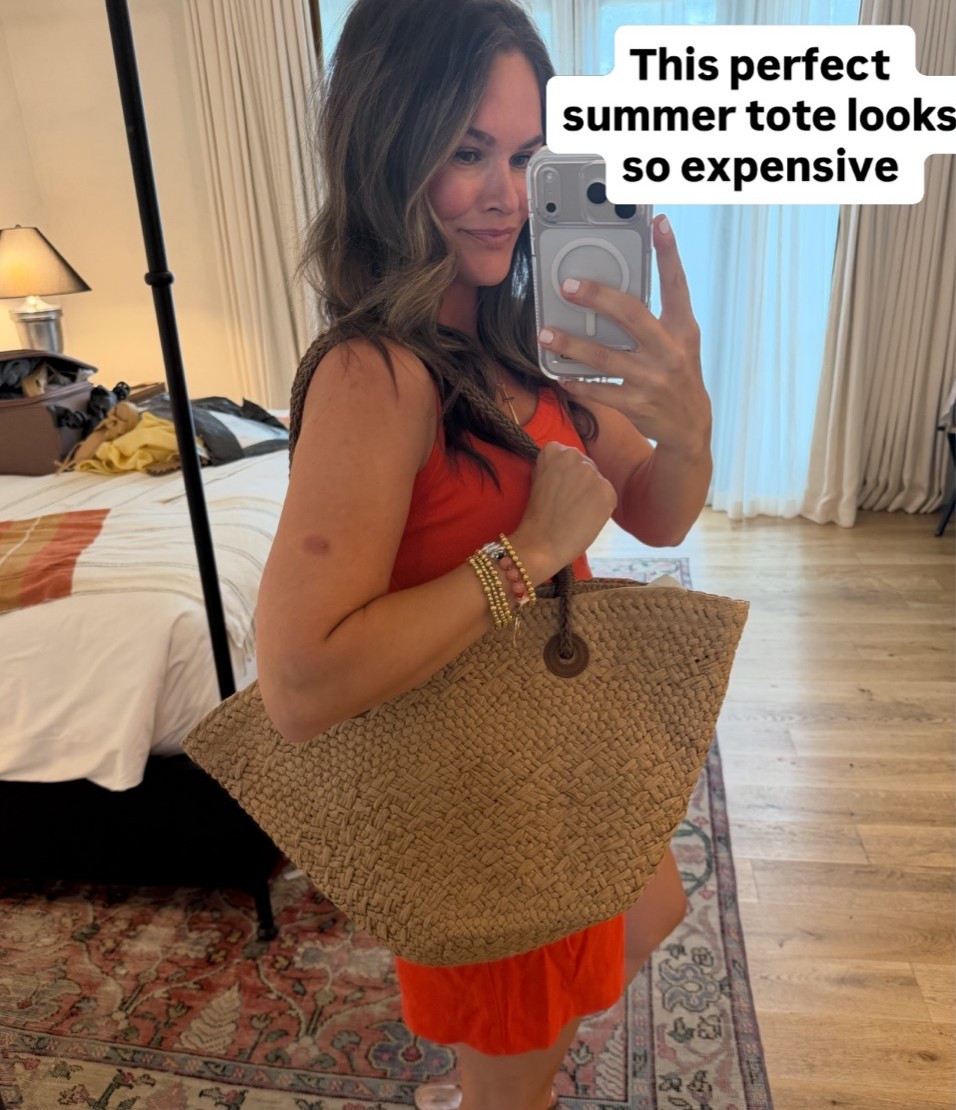 I wear this to the pool, beach, and as an everyday summer bag! Such a good Target find

#LTKmomlife #LTKSeasonal #LTKdayinmylife