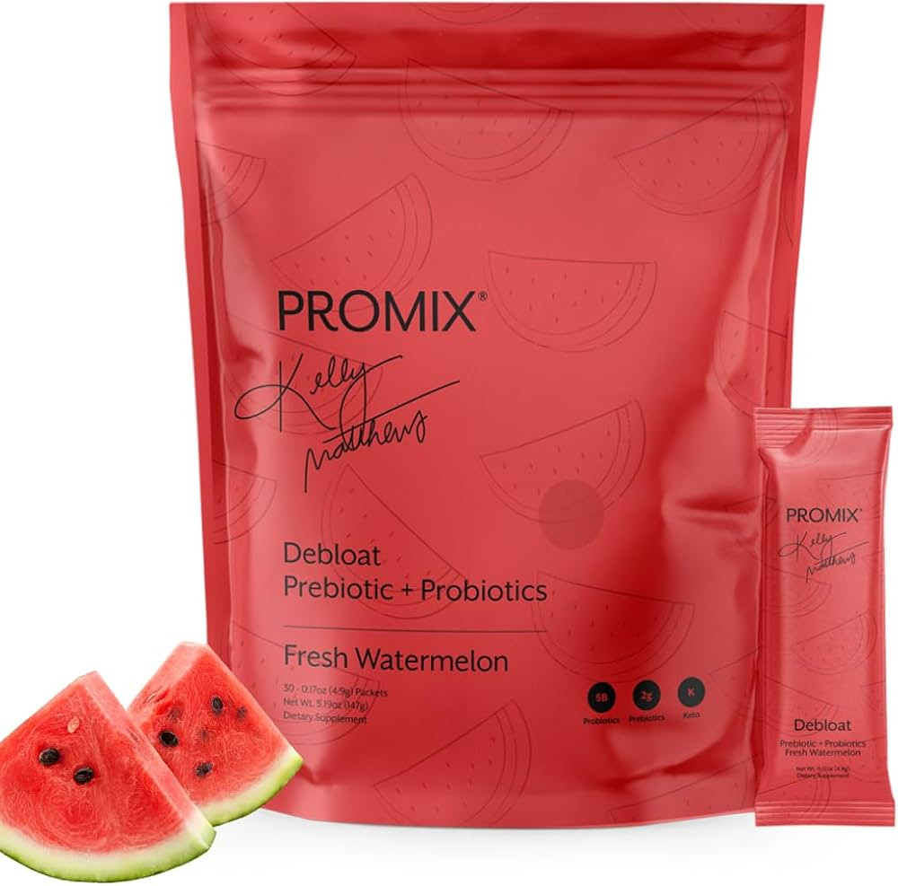 ProMix Nutrition Debloat Powder for Immune Support Watermelon - 30ct | Amazon (US)