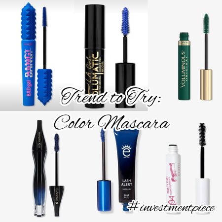 Bold and fun to try for summer? A color mascara! Go from brown or black to blue. Purple. Green. Red. There are so many shades to choose from and so many ways to flatter your eye color and be a bit bold! @ulta #investmentpiece 

#LTKStyleTip #LTKBeauty #LTKFindsUnder50