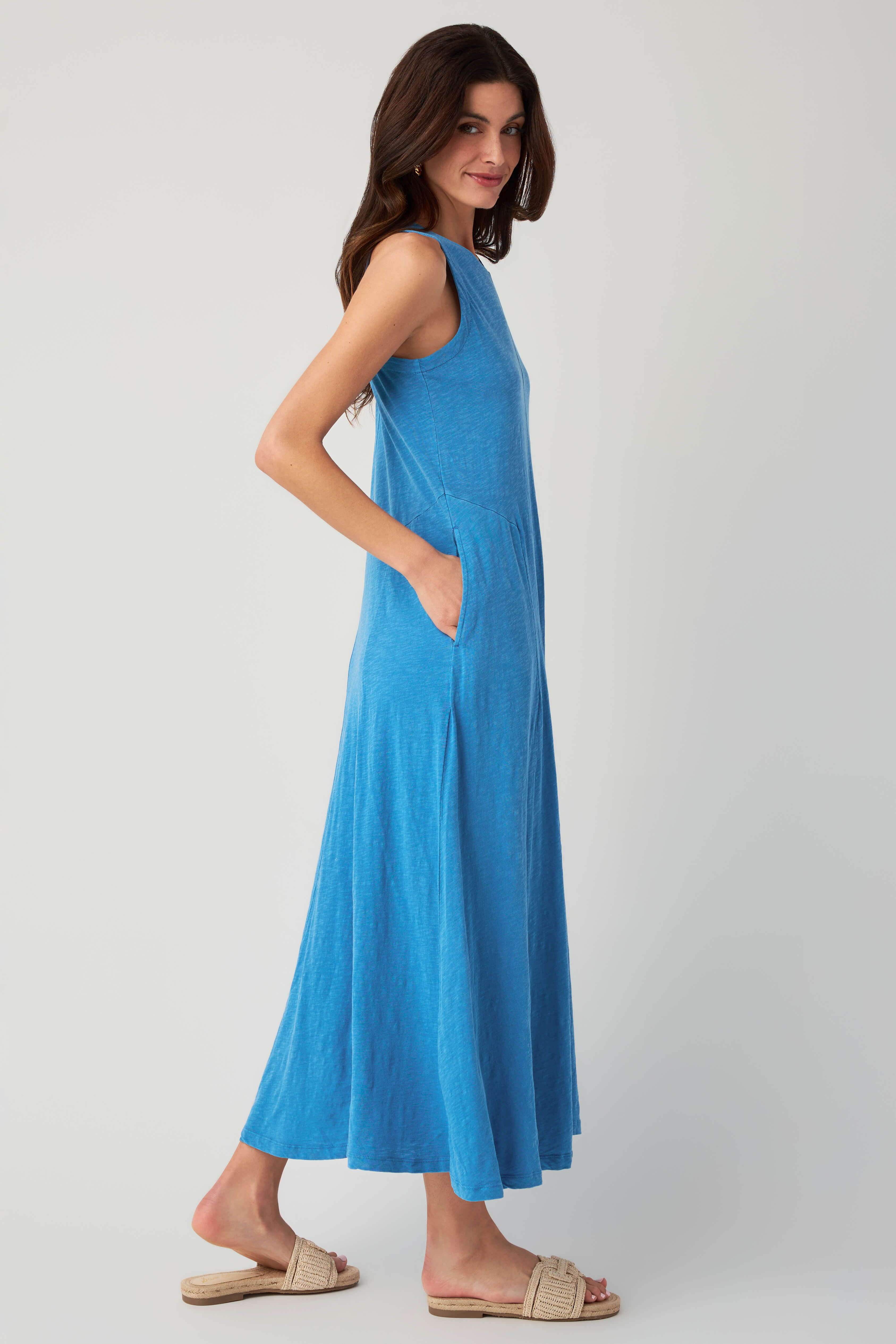 Z Supply Waters Edge Midi Dress | Social Threads