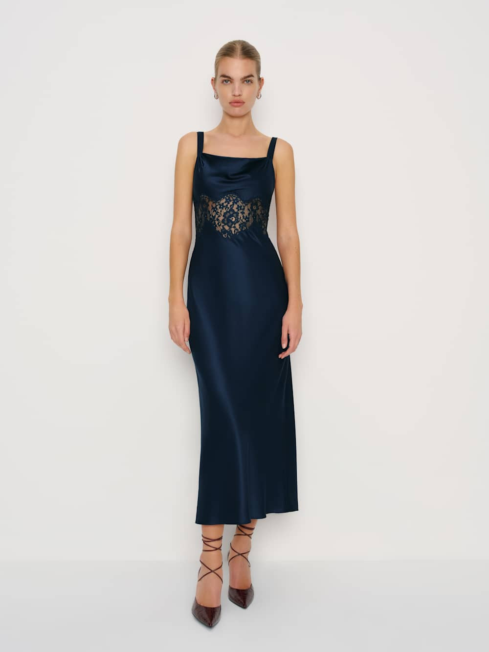 Evelyne Silk Dress | Reformation (Global)