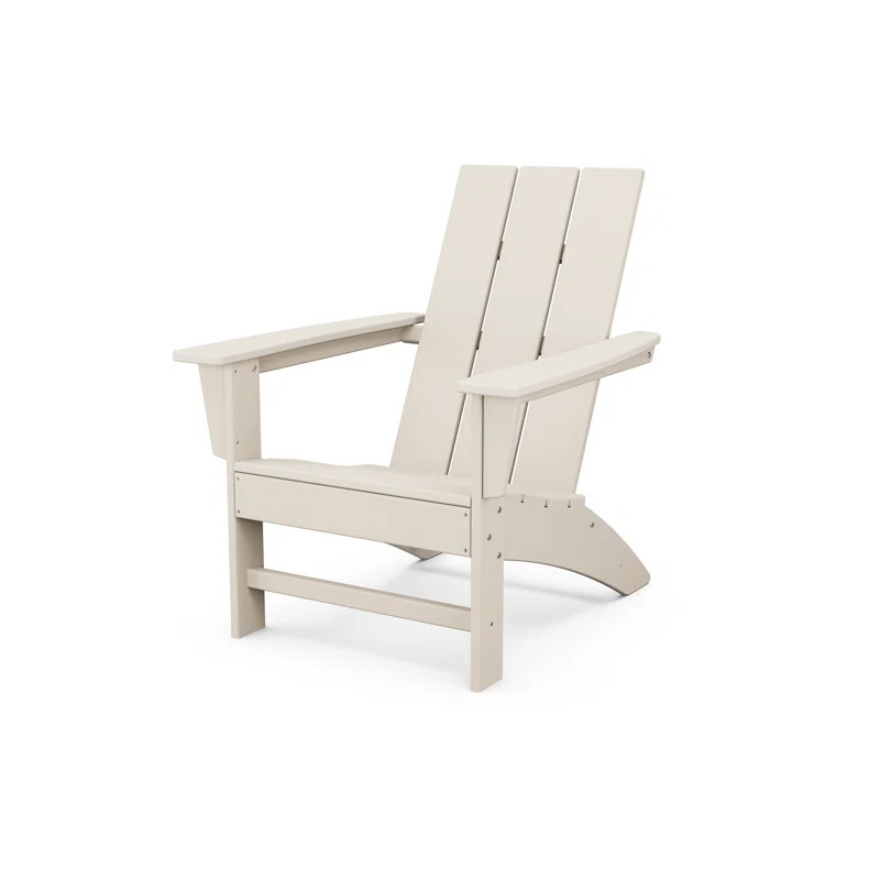 POLYWOOD X Sol 72 Jamarion Adirondack Chair in Sand | Wayfair North America