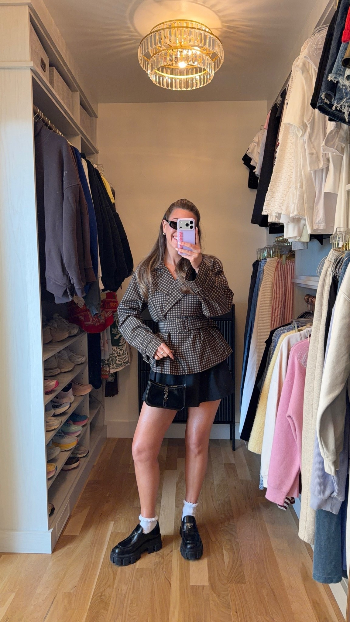 black abercrombie workout dress with built in bra and shorts styled with belted gingham-check jacket and black chunky loafers fall outfit 🍂

I’m 5’4” and wearing my usual small

workout dress, activewear, athleisure, exercise dress, black dress, fall looks, fall outfit, holiday outfit, game day outfit, skort outfits, athletic skorts, casual skort outfits, summer skort outfits, skort dress, everyday skort outfits

#LTKSeasonal #LTKU #LTKActive