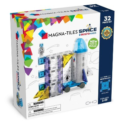 MAGNA-TILES Space: Magnetic Building Sets for Kids, Educational Toy for Creative Thinking, Math, Fine Motor Skills, Engineering | Target