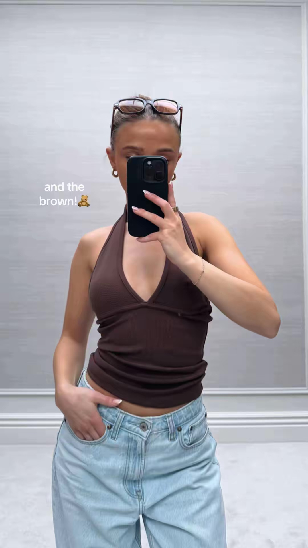 new in zara try on haul 🦩✨

Pinterest style outfit inspo ideas winter spring TikTok casual easy basic neutral ootd wishlist faves petite halter neck crop top brown stretch vneck 

#LTKUK #LTKspring #LTKhaul