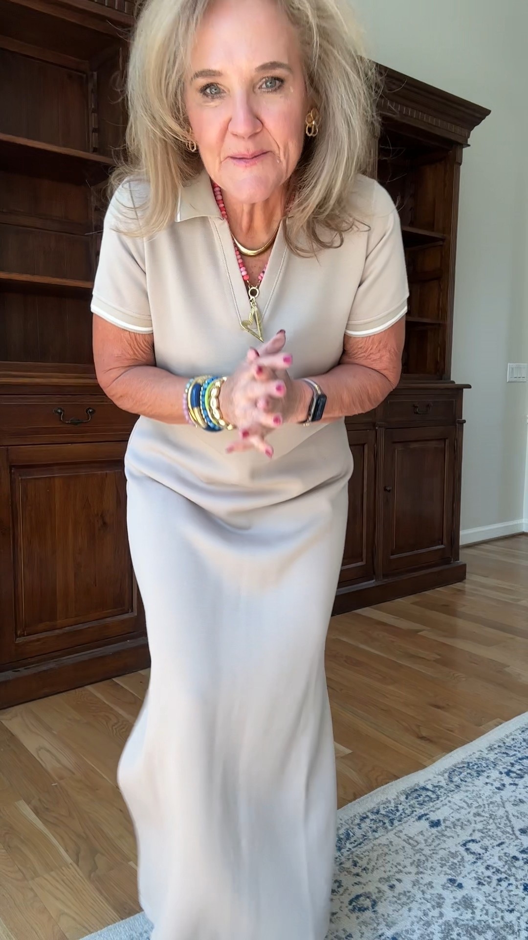 Spanx sale! Shop early. There’s some of my favorites on the sale. 

This pique air sssentisl dress is darling. I love the piping down the back. Wearing a medium. 

Allie Bess code NANETTE20 20% off! 

#LTKSaleAlert #LTKOver40 #LTKSummerEdit