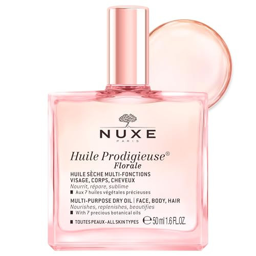 Nuxe Huile Prodigieuse Floral Multi-Purpose Dry Oil, Skincare for Face, Body & Hair, Botanical Oils for Radiant Glow and Hydration, 1.6 Fl Oz. | Amazon (US)