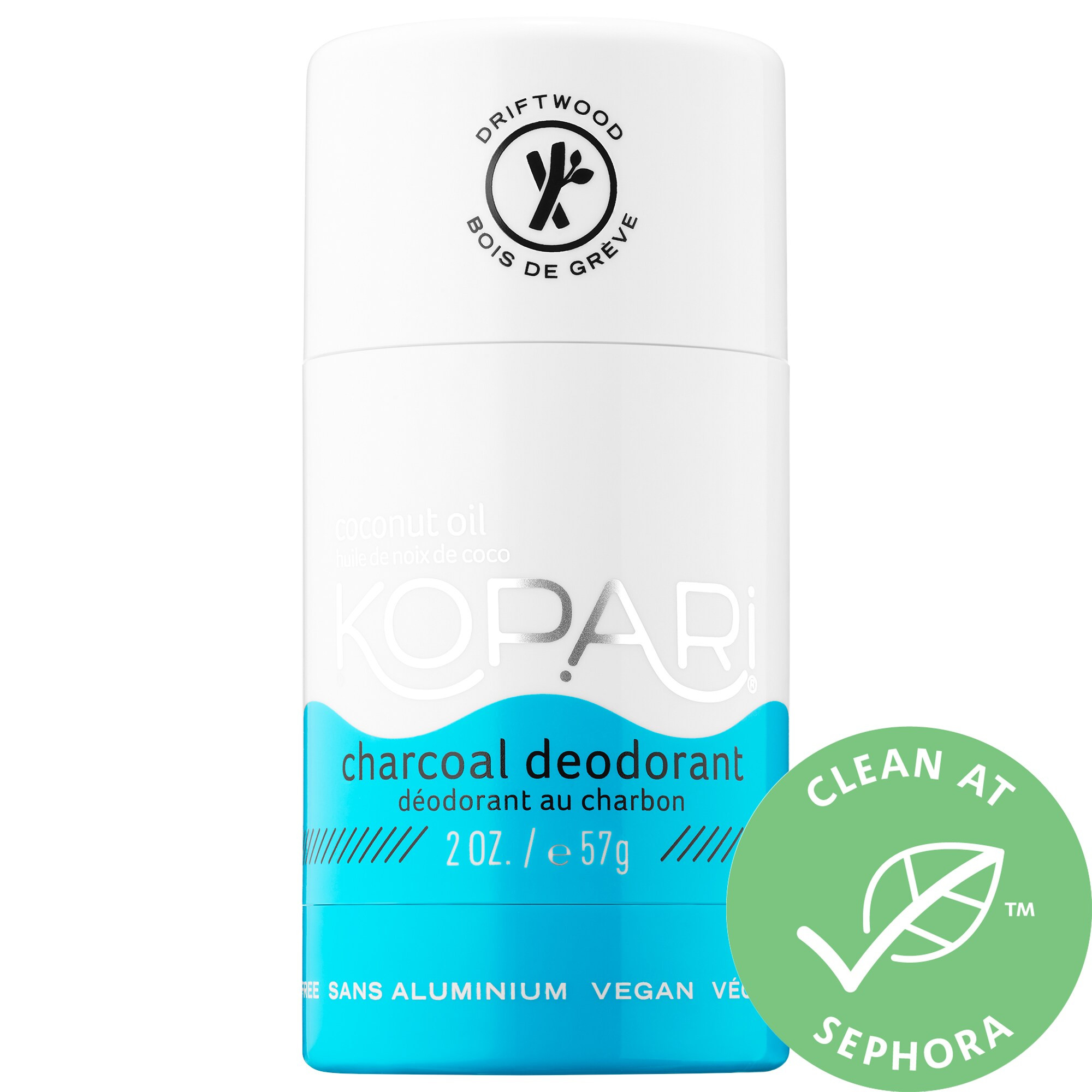 Kopari Coconut Deodorant Charcoal 2 oz/ 57 g | Sephora (US)
