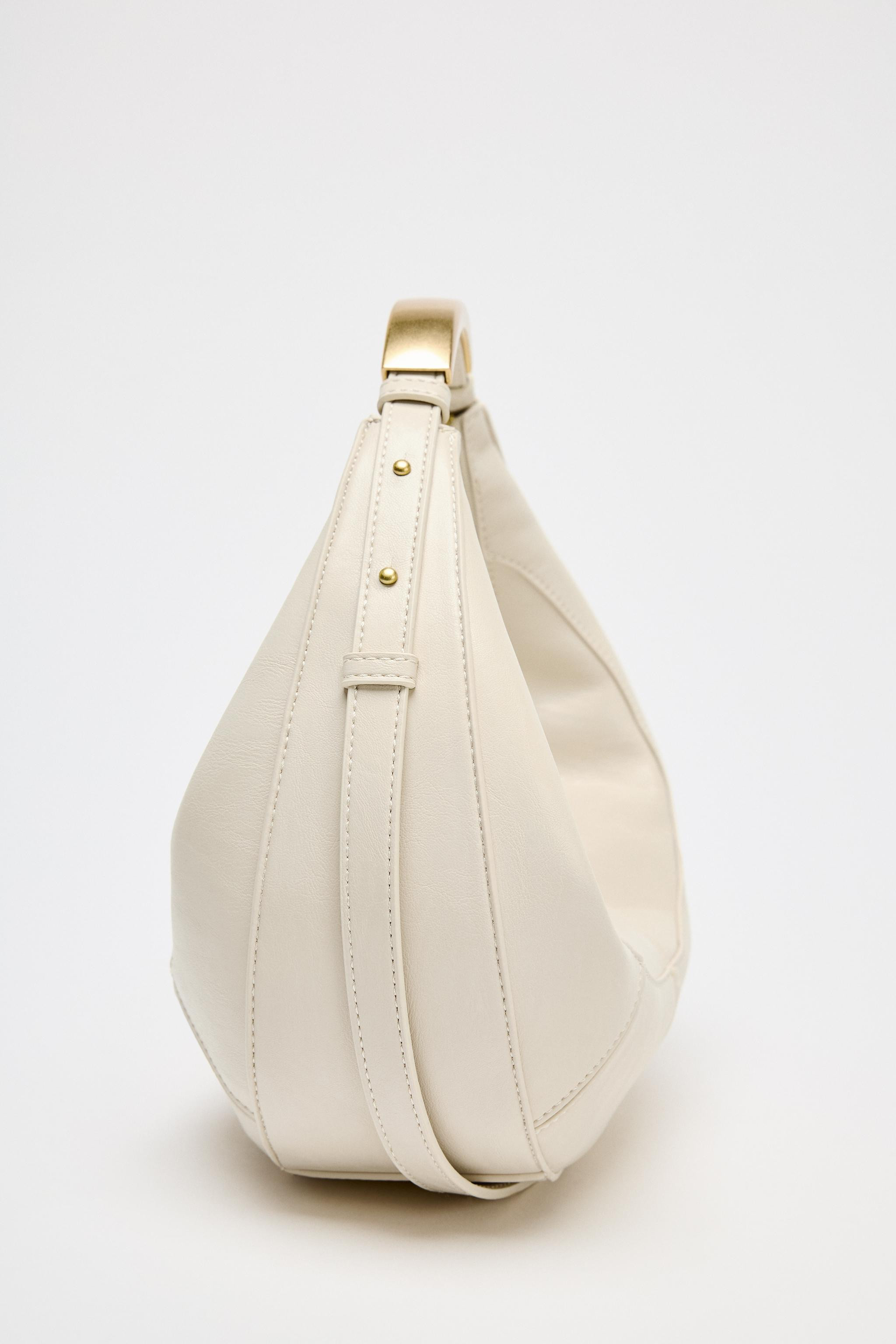 OVAL BAG WITH METAL STRAP | Zara US
