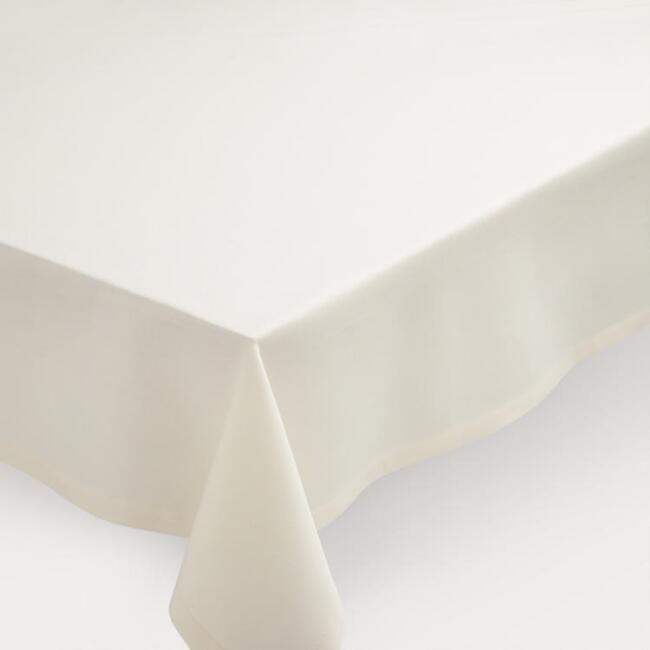 Ivory Buffet Tablecloth | World Market