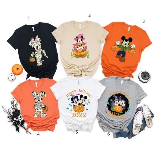 Disney Halloween Shirt Disney Shirt Halloween Matching - Etsy | Etsy (US)