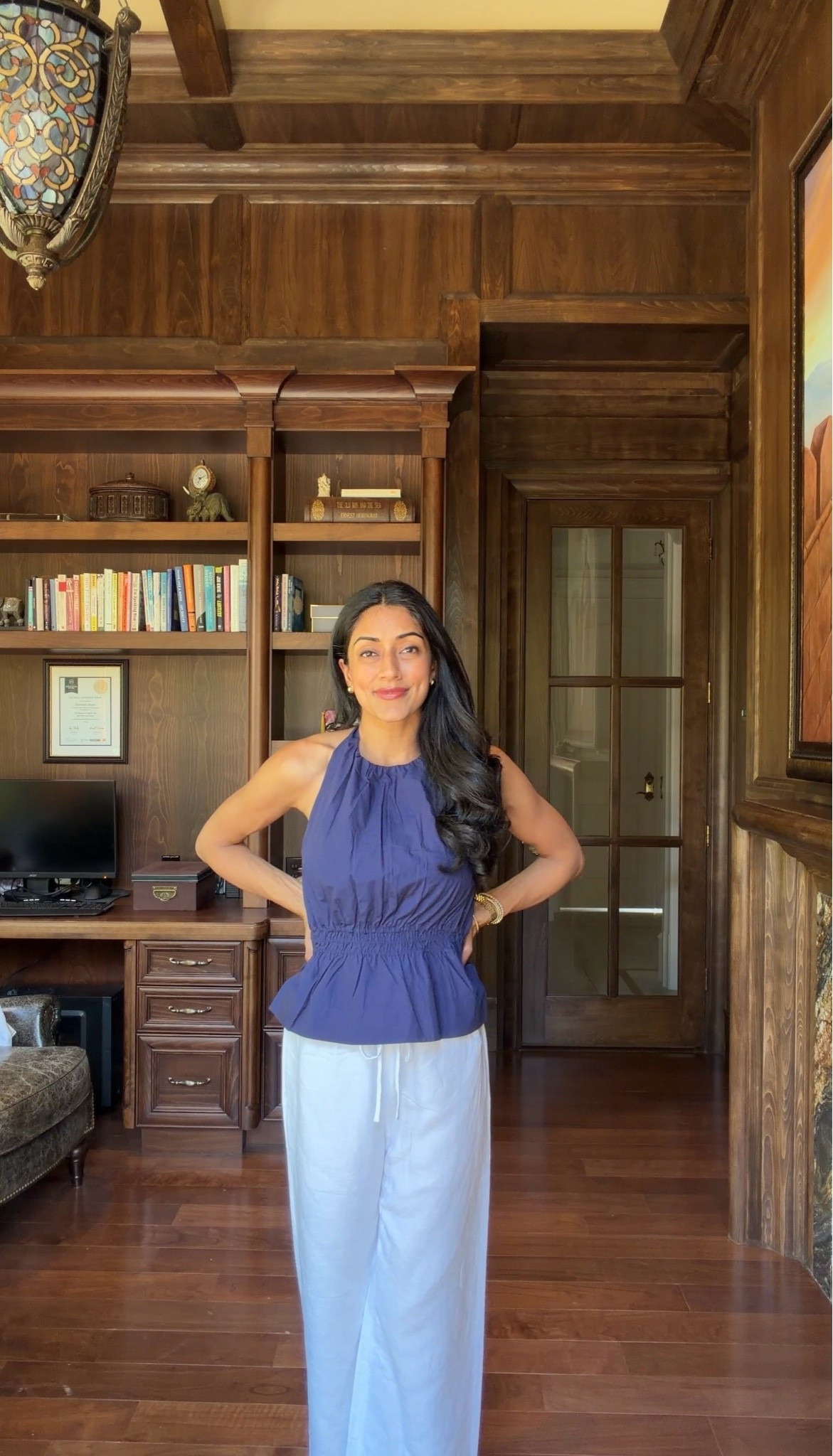 Love this backless halter top from @Aritzia wearing a size small #ad #aritziapartner