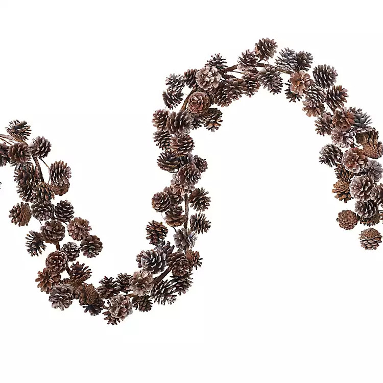 Pinecone 6ft Garland | Kirklands
