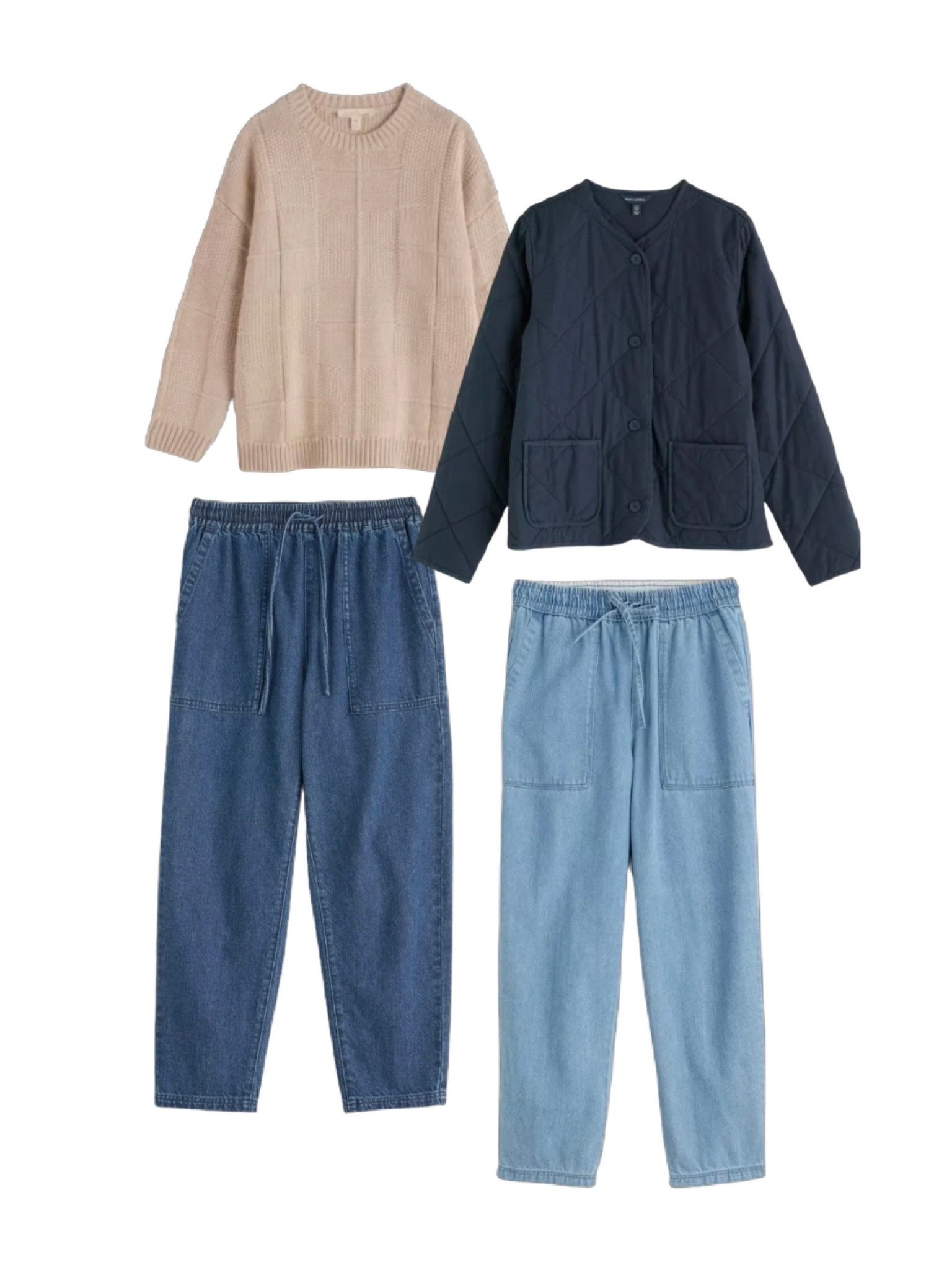 Okay, Seasalt have some great pieces and ELASTICATED jogger jeans!!! I love these items, such lovely colours and great materials ❤️

#LTKspring #LTKwinter #LTKuk