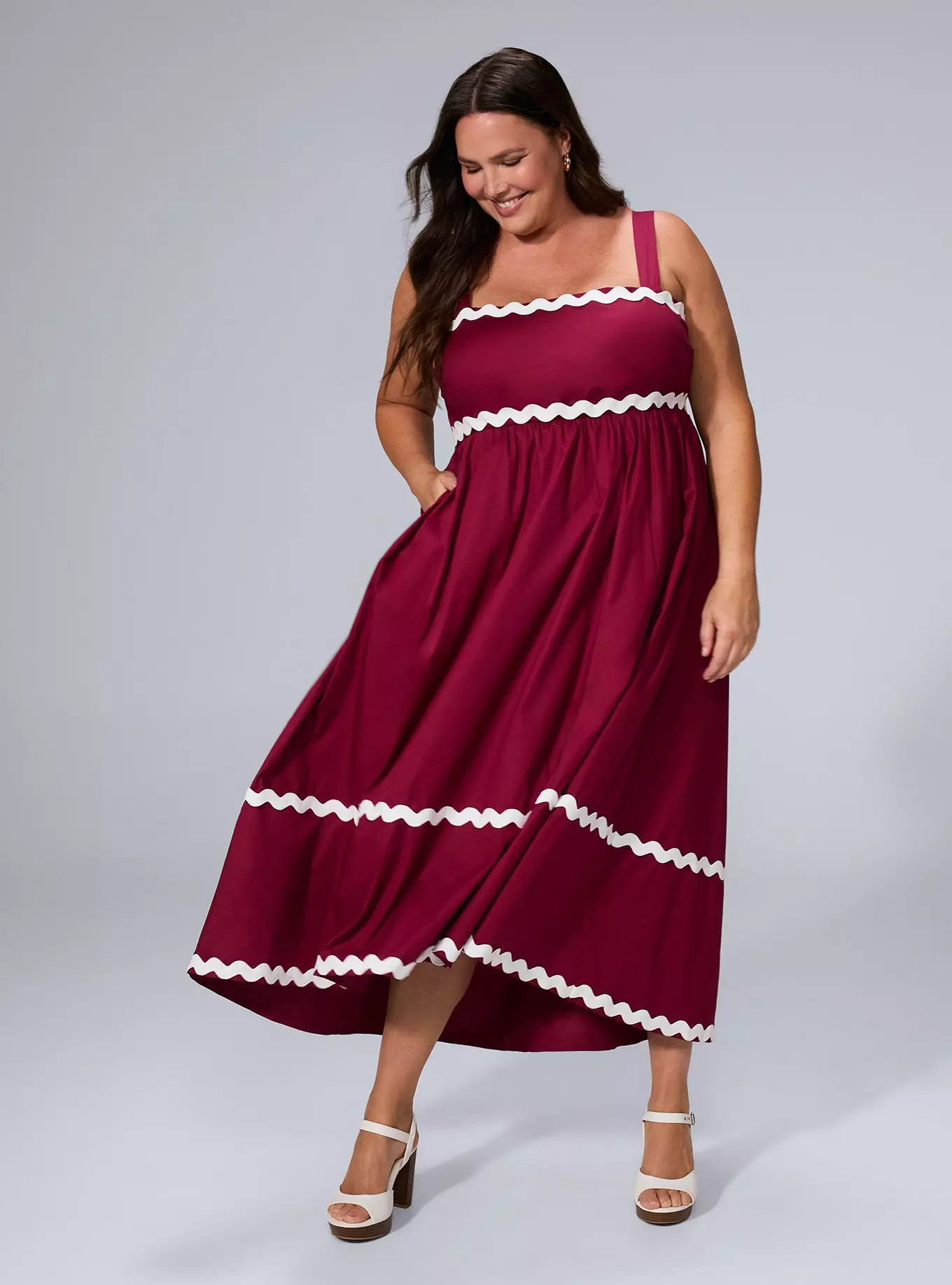 Belle Isle Hi-Low Babydoll Dress | Torrid (US & Canada)