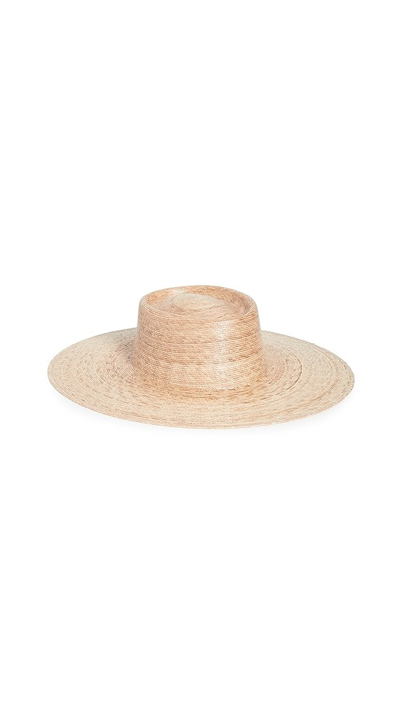 Palma Wide Straw Boater Hat | Shopbop