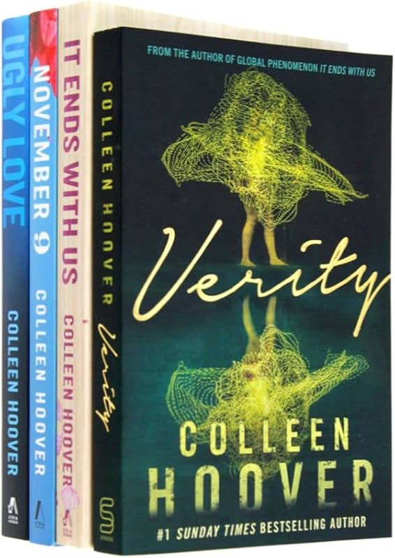 Colleen Hoover Collection 4 Books Set (It Ends With Us, Ugly Love, November 9, Verity) | Amazon (US)