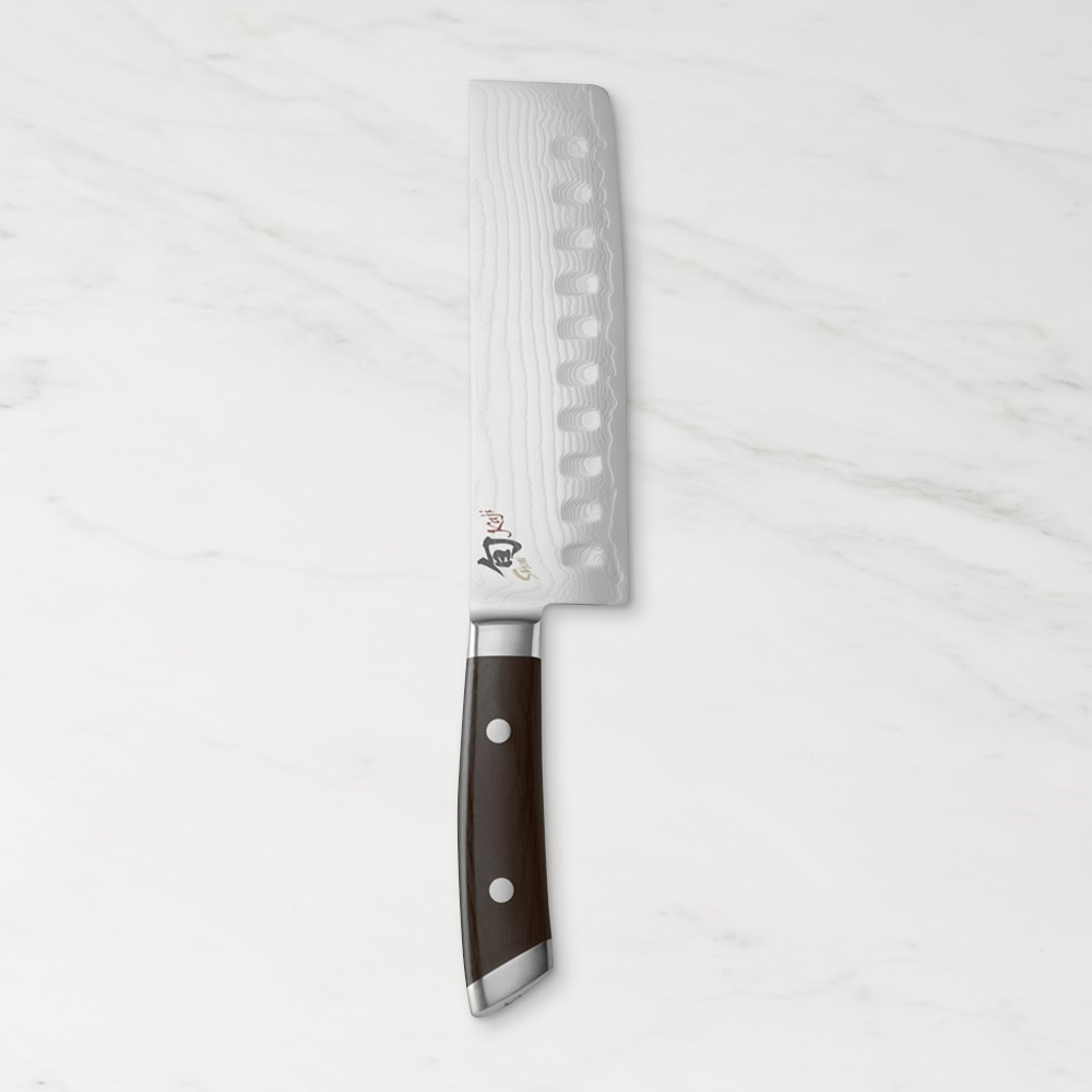 Shun Kaji Hollow-Ground Nakiri Knife | Williams-Sonoma