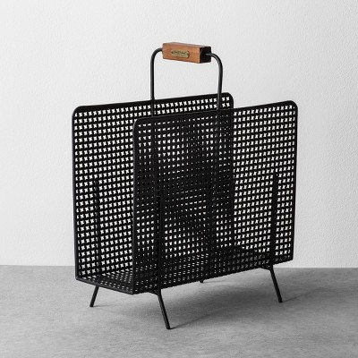 Magazine Rack Black - Hearth & Hand™ with Magnolia | Target