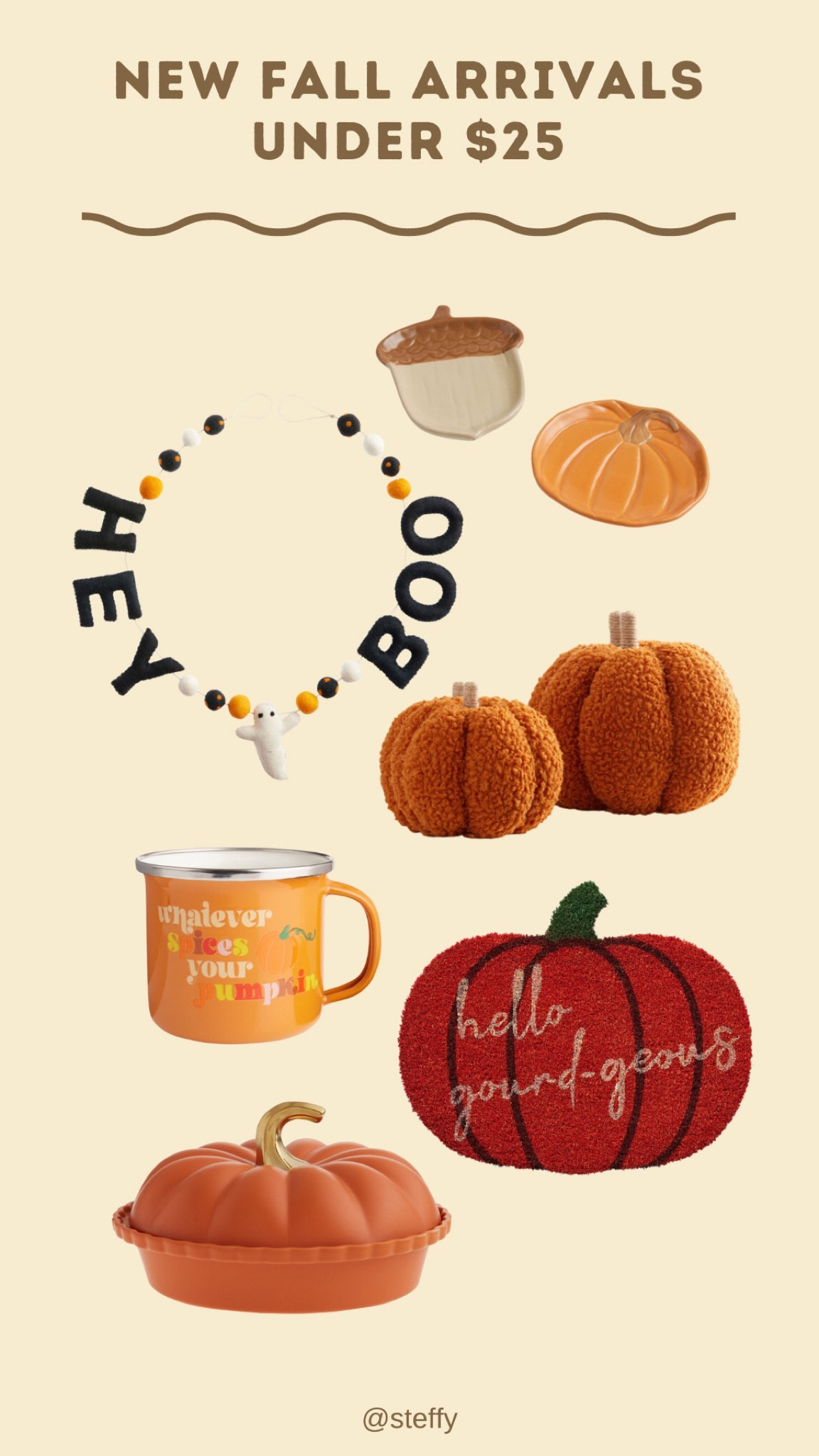 cute affordable fall decor! 

#LTKhome #LTKunder50 #LTKunder100
