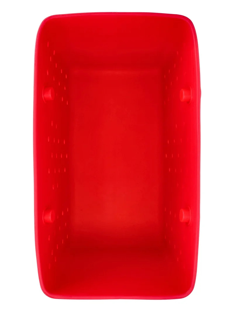 Time and Tru Women's Waterproof EVA Beach Tote Bag, Coral Pink | Walmart (US)