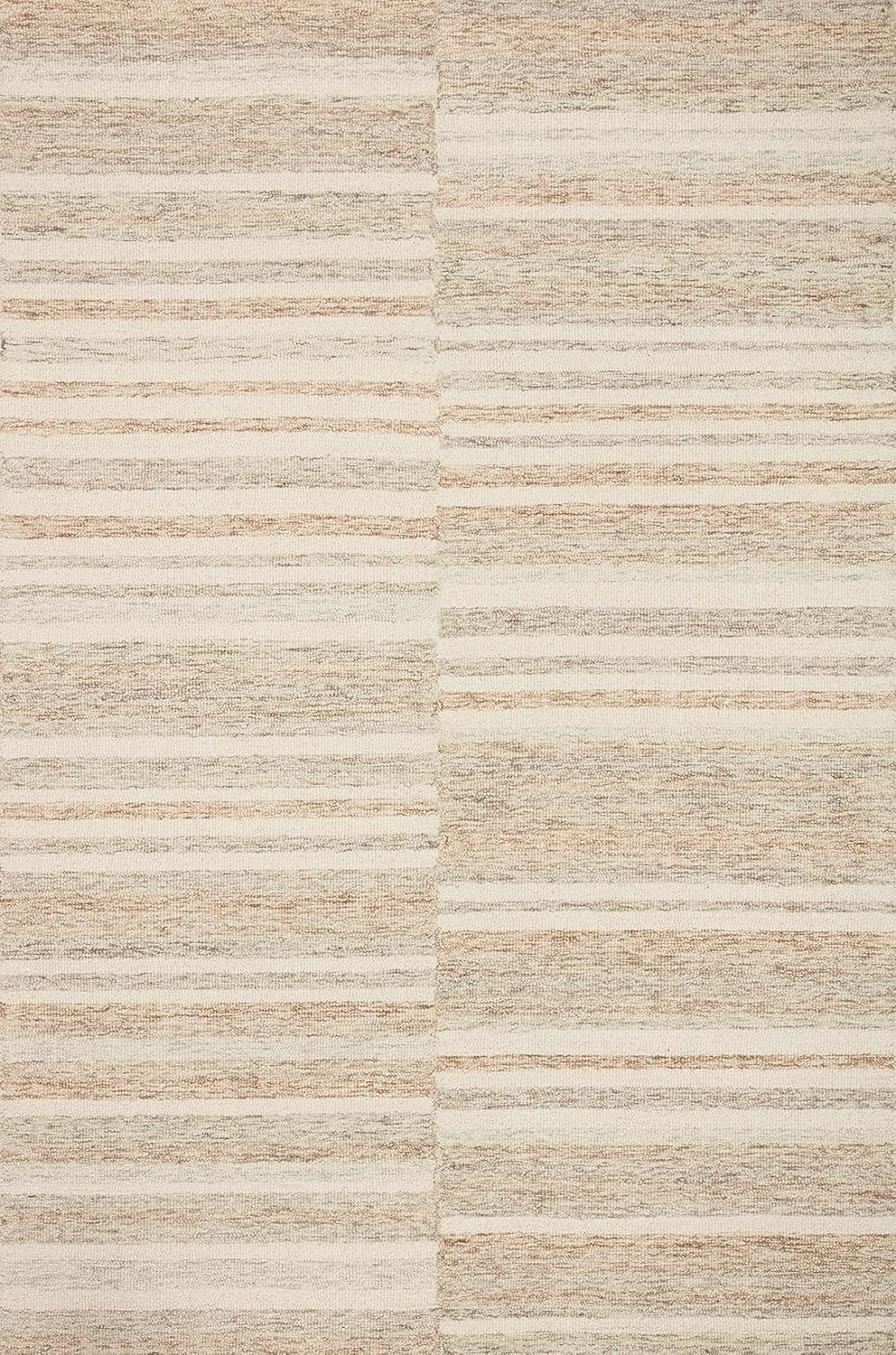 Loloi Chris Loves Julia x Chris Ivory/Clay 7'-9" x 9'-9" Area Rug | Amazon (US)