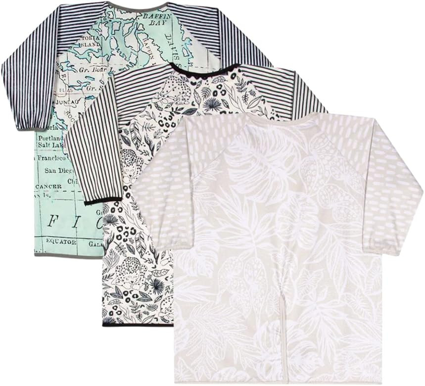 Bibbrella BLW Bibs | Knee Length | Long sleeve | Pants and Shirt Protector Bib for Baby and Toddl... | Amazon (US)