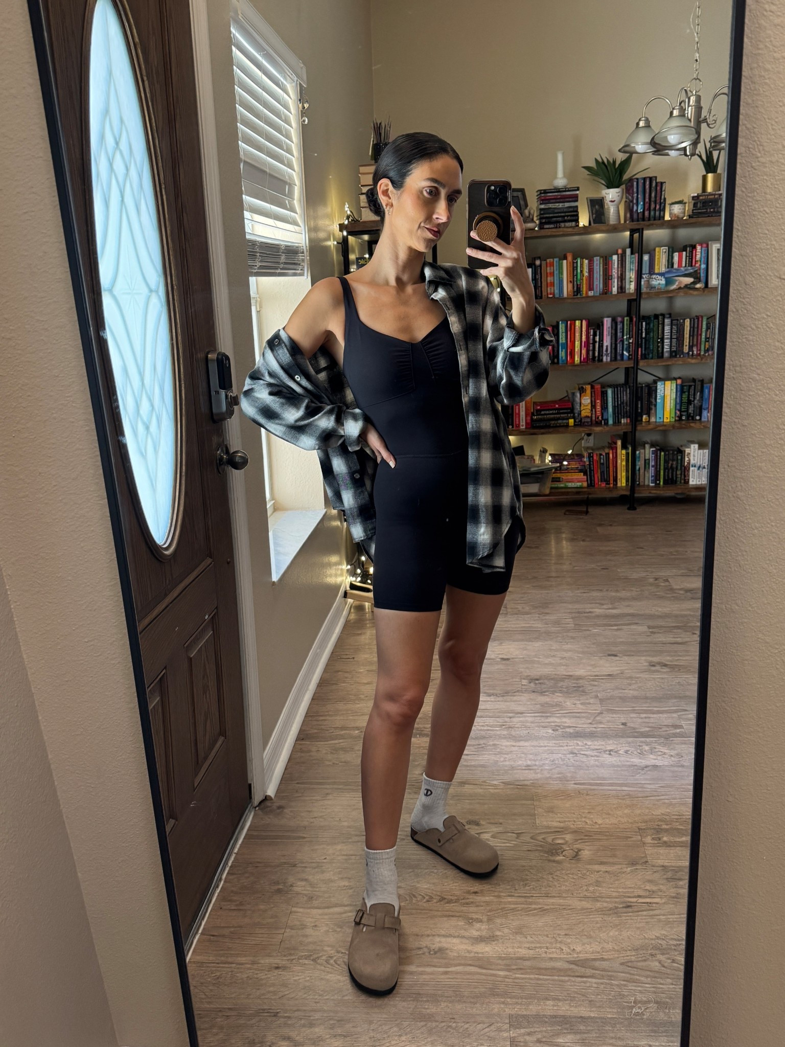 This romper/bodysuit 😍😍

Wearing a Small, True to size (and I have a long torso and it fits great!) 

#LTKFindsUnder50 #LTKStyleTip #LTKActive