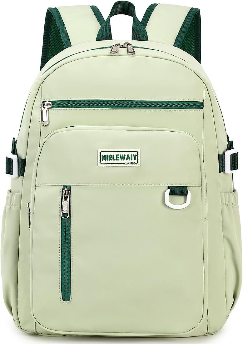 MIRLEWAIY Classical Casual Daypack College Travel Backpack Lightweight School Bookbag Work Bag Fo... | Amazon (US)