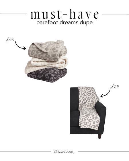 TJMaxx dupe for the Barefoot Dreams blanket! It’s actually even softer than the BD one!

Barefoot dreams dupe, animal print blanket,  cozy blanket, WFH necessities, gift guide, cupcakes and cashmere, tjmaxx finds, homegoods finds, home decor 

#LTKunder50 #LTKhome #LTKFind