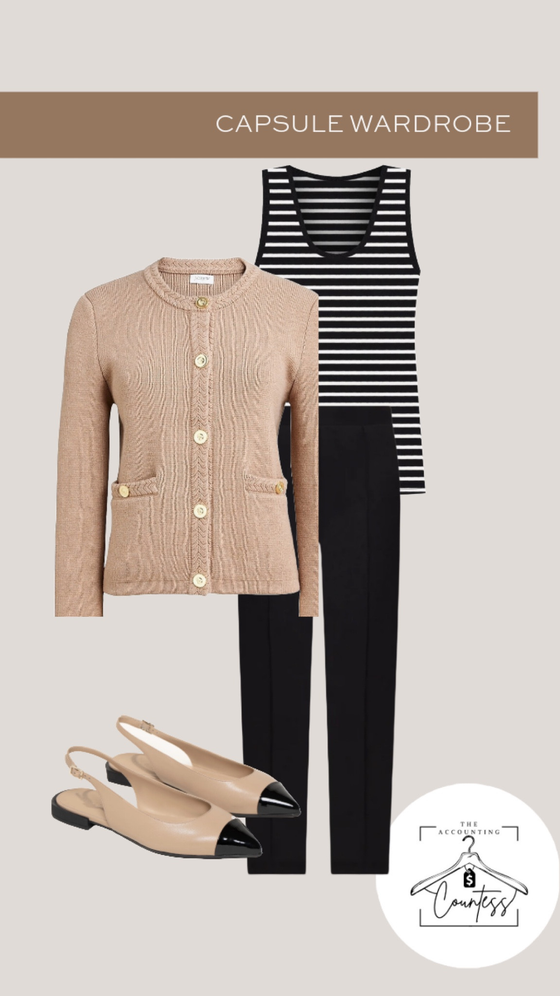 Summer capsule wardrobe outfit 

#LTKSeasonal #LTKShoeCrush #LTKWorkwear