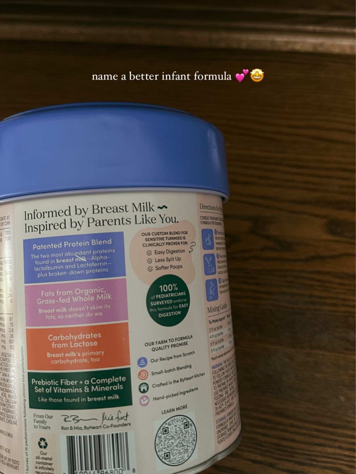 #Ad @byheart infant formula is truly THE best formula on shelves in America (in my opinion) - it is an infant formula that has a patented protein blend that gets closest to breast milk. ByHeart is such a perfect brand for any mama out there who values nutrition & certified-clean ingredients for their babies. - *LTK link here*💕 #MotherhoodJourney #ByHeartFormula #FamilyBonding #Target #TargetPartner #ByHeart #TargetFinds @target @byheart #LTKPartner #LTK 