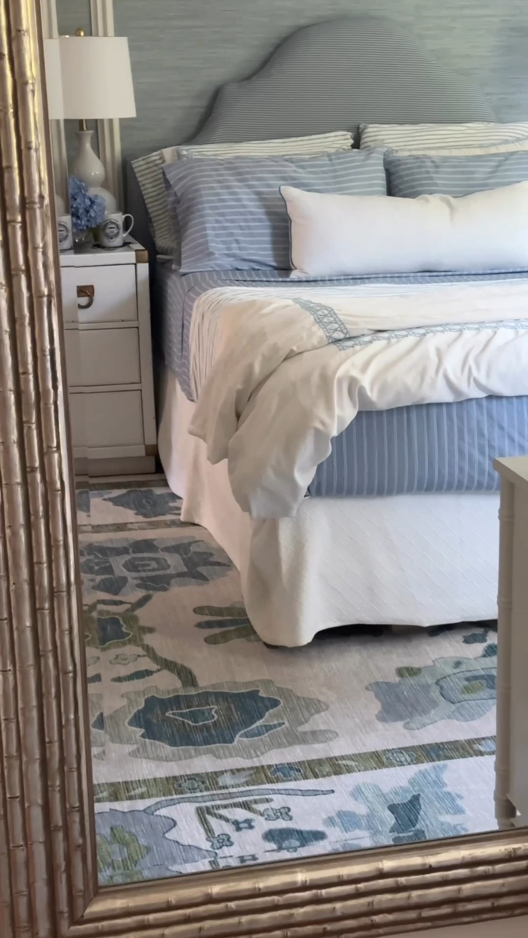 Summer bedroom refresh with a new rug from @famerugs (L💙VE) ...these rugs you can wash in your washing machine too! I’m linking my favorites from their site—so many cute ones. 

#LTKOver40 #LTKHome #LTKSaleAlert