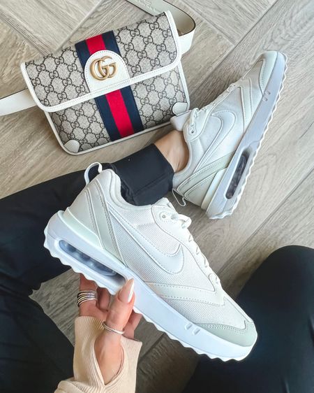 40% off these nike sneakers …limited time 
Runs tts 
Joggers and lululemon inspired pullover sz med
Gucci belt bag 
Save 20% at t3 code KIMT320 
Tarte save 15% code Kim 

#LTKstyletip #LTKitbag #LTKshoecrush