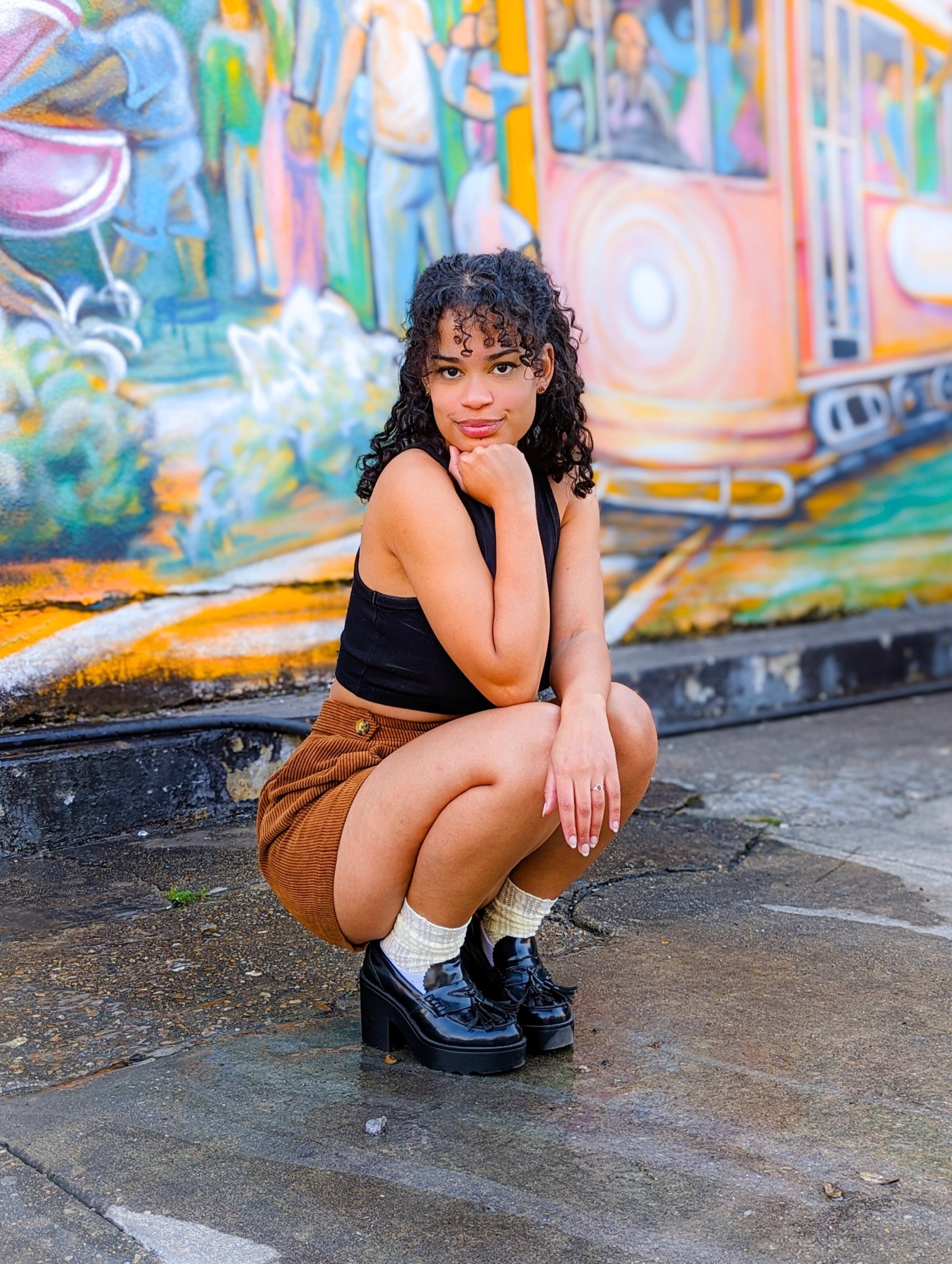 Top: XS
Shorts: XS
Socks: one size
Shoes: 6

Seasonal, warm weather, fall outfit, winter shoes, fall shoes, black shoes 

#LTKSeasonal #LTKfit #LTKshoecrush