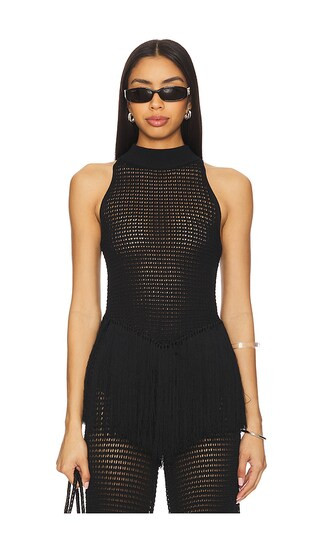 Titan Top in Black | Revolve Clothing (Global)