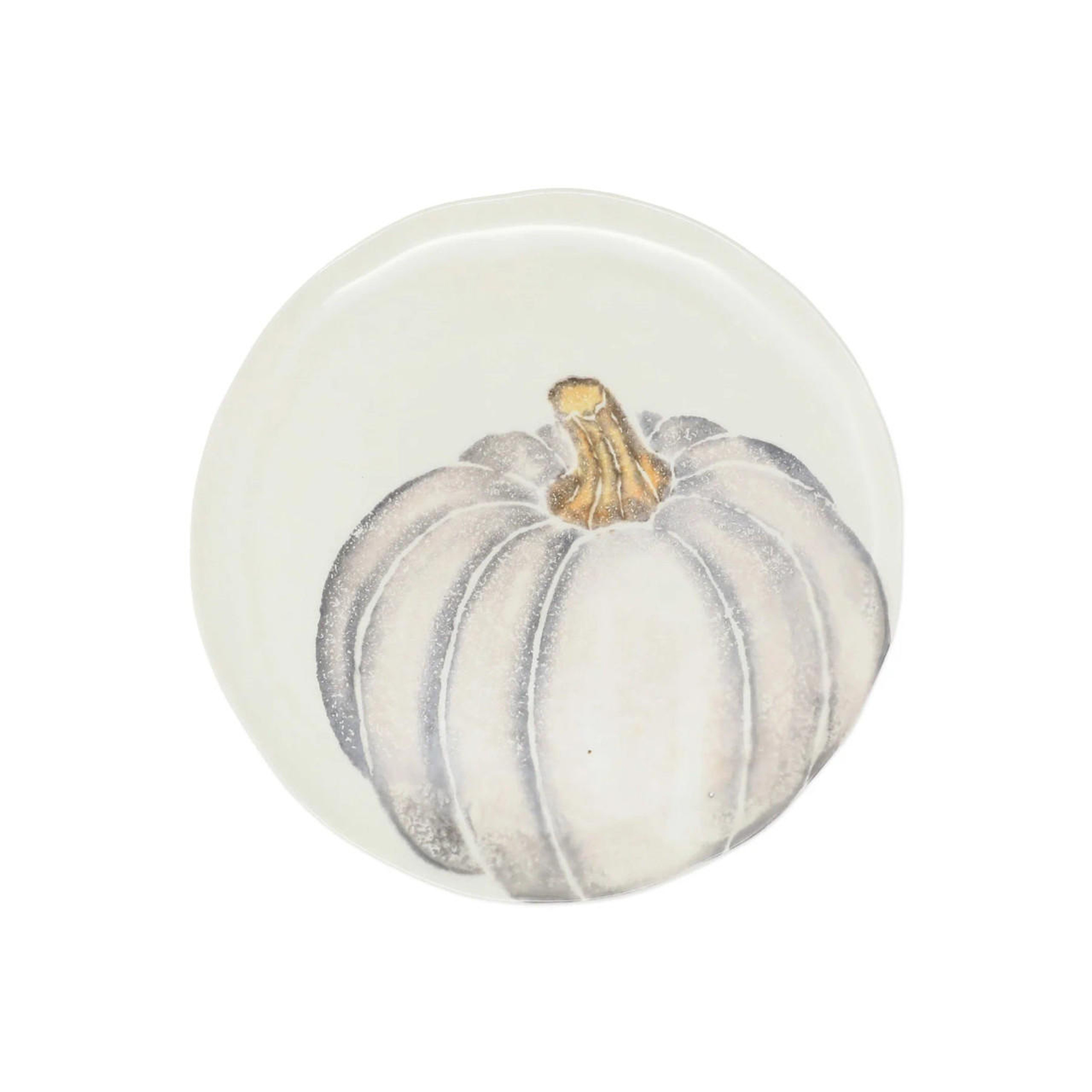 Gray Pumpkin Medium Salad Plate
                    
    
        
    
    
        
           ... | Belle and June