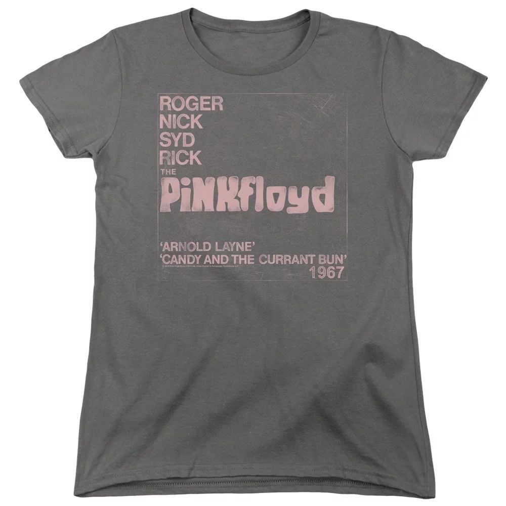 Pink Floyd Arnold Layne Women's T-Shirt Charcoal | Walmart (US)