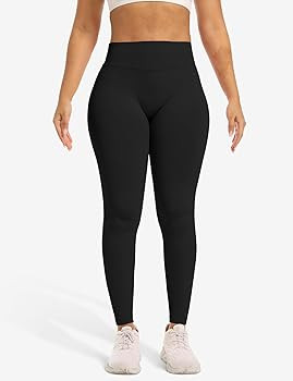 Ieumaz Scrunch Butt Lifting Leggings for Women Gym Seamless Workout Leggings Mid Low Waist Tummy ... | Amazon (US)