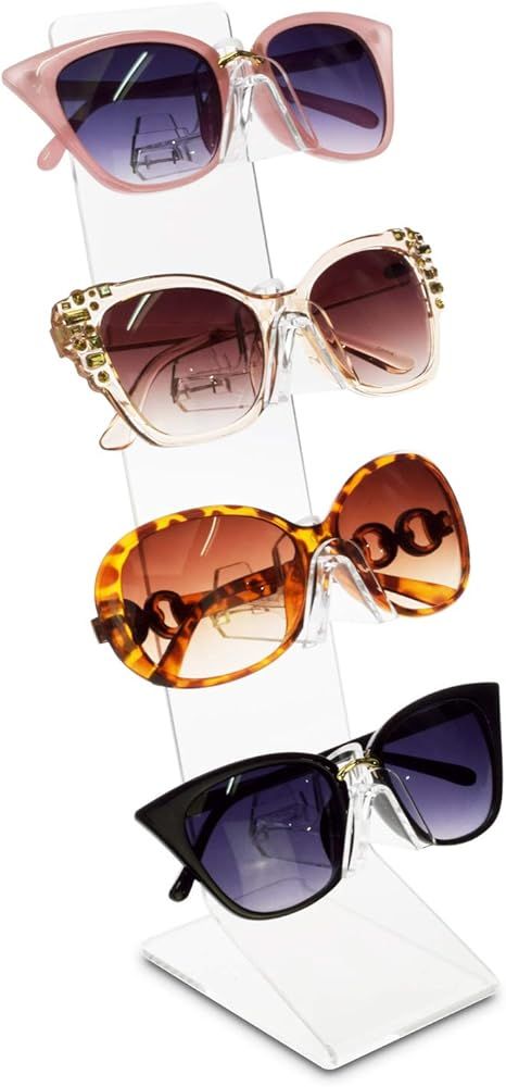 Mooca Acrylic Eyeglasses Frame Stand Sunglasses Rack Eyewear Display | Amazon (US)