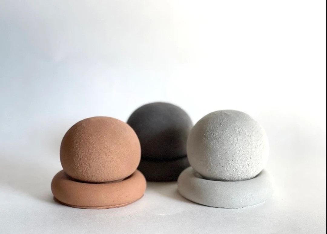 Moon Essential Oil Diffuser, Smokeless Aromatherapy Diffuser, Concrete Moon Table Decor, Aromathe... | Etsy (US)